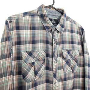 *Buffalo David Bitton 100% Cotton Men's Plaid Shirt - Size M